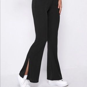 ‼️final price ‼️Split Hem flare leg pants